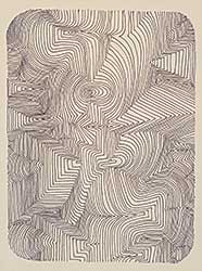 #1011 ~ Arnold - Untitled - Drawing Abstract