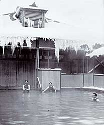 #83 ~ Barnes - Upper Hot Springs Pool, circa 1906