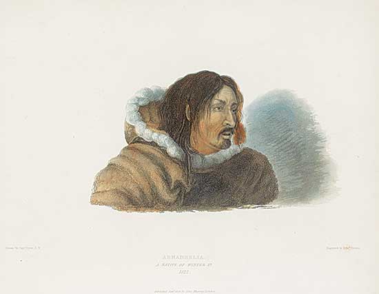 #1191 ~ School - Arnaneelia, A Native of Winter, 1822