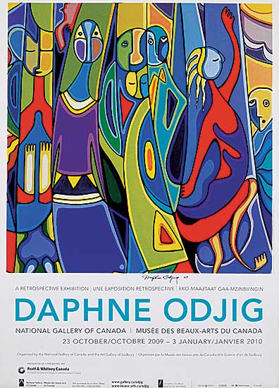 #1247 ~ Odjig - Daphne Odjig: A Retrospective Exhibition - National Gallery of Canada