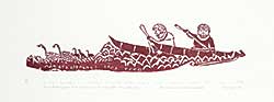 #1011 ~ Amittu - Inuit Hunting Geese with Harpoons in the Time Before they had Guns  #37/45