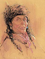 #37 ~ de Grandmaison - Portrait of a Cree Man