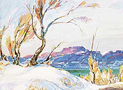 #475 ~ Perrigard - Sketch - Cape Ann Shore [Winter]