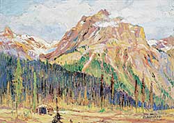 #476 ~ Perrigard - Mountain at Emerald Lake, B.C.