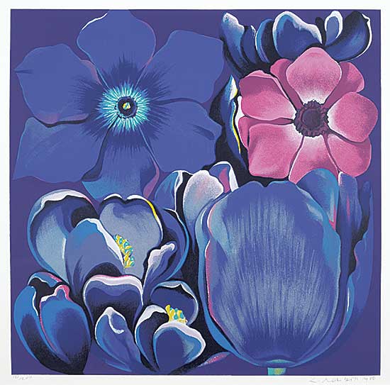 #2031 ~ Nesbitt - Untitled - Purple Tulips  #121/200