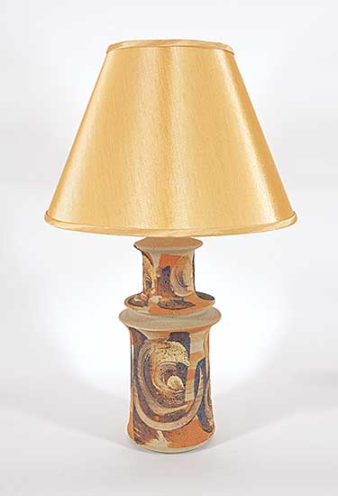 #2372 ~ Van Alderwegen - Untitled - Brushed Swirl Lamp