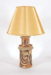 #2372 ~ Van Alderwegen - Untitled - Brushed Swirl Lamp