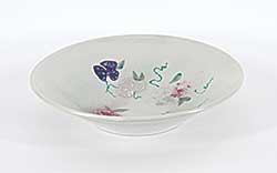 #2374 ~ Wells - Untitled - Floral Bowl