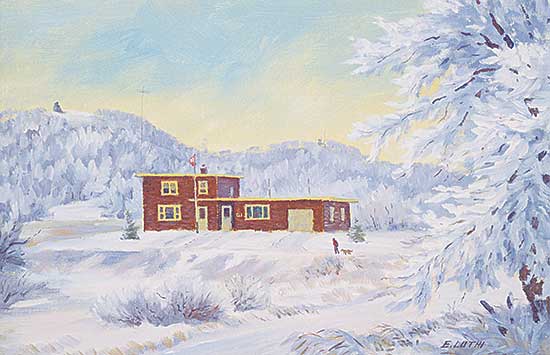 #462 ~ Luthi - Winter Hoar Frost