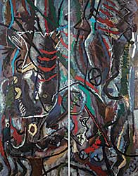 #251 ~ Pyra - Fountain of Secrets [Diptych]
