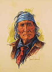 #1046 ~ Brown - Geronimo - Apache