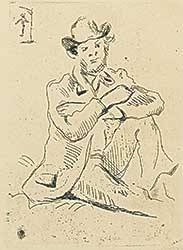 #1058 ~ Cezanne - Portrait of Armand Guillaumin