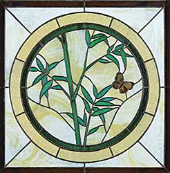 #1087 ~ Duma - Untitled - Butterfly Stained Glass