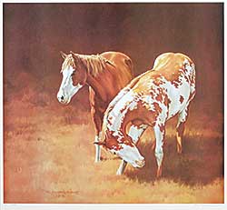 #1116 ~ Gardner - Untitled - Horses Grazing  #69/450