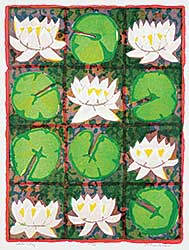 #1353 ~ Snow - Water Lily  #22/50
