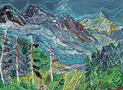 #794 ~ Perehudoff - Untitled - Mt. Edith Cavel