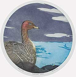 #840 ~ Silverberg - Hawaiian Goose  #Artist's Proof
