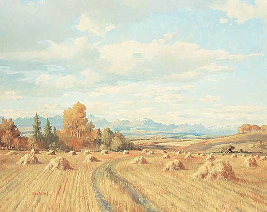 #45 ~ Crockford - Autumn in the Foothills, Near Black Diamond Alta.