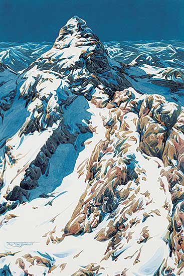 #496 ~ Thibault - Above Mount Assiniboine #2