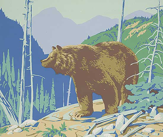 #2042 ~ Casson - Untitled - Bear