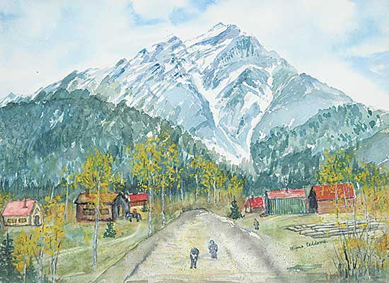 #2084 ~ Feddema - Banff 1888