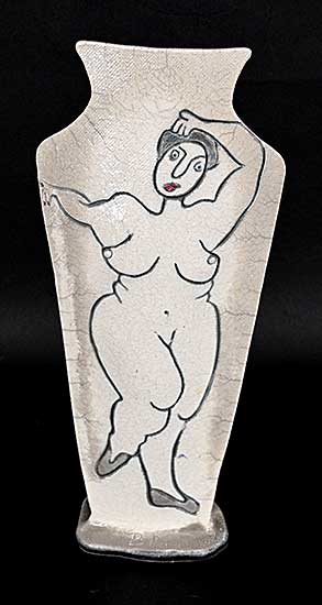 #2201 ~ Anderson - Untitled - Dancing Woman Vase