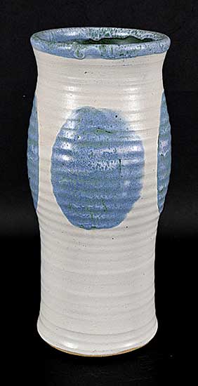 #2293 ~ Grigat - Untitled - Blue and White Vase