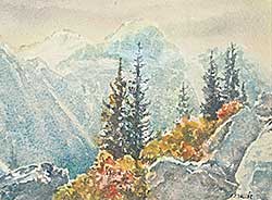 #1403 ~ Vallee - Untitled - Mountainscape