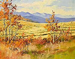#1123 ~ Gonsalves - Untitled - Harvest in the Foothills