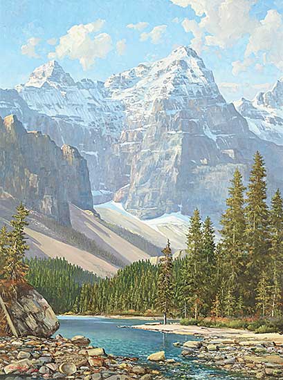#41 ~ Crockford - Mt. Bowlen, The Valley of the Ten Peaks, Moraine Lake, Alberta