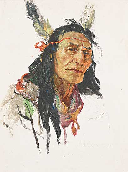 #46 ~ de Grandmaison - Saddleback Cree from Hobbema