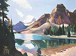 #115 ~ Lochhead - Mt.Assiniboine Reflection