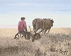 #146 ~ Sapp - Cutting Hay at Sweetgrass Reserve