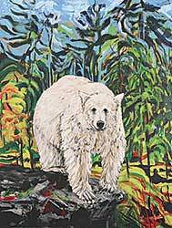 #213 ~ Enns - Spirit Bear in Great Bear Rainforest
