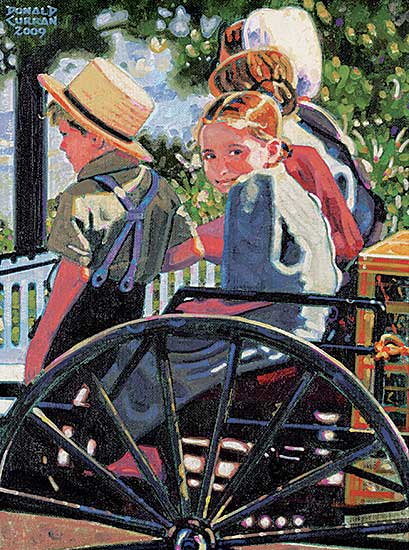 #2092 ~ Curran - Amish Children