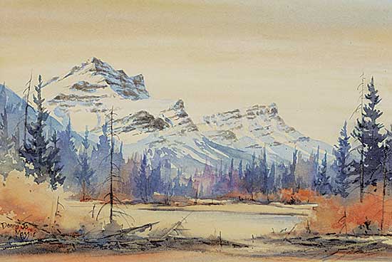 #2240 ~ Massie - Mt. Rundle - Canmore
