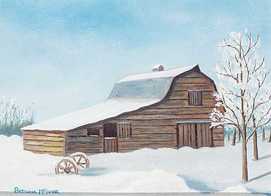 #2245 ~ McIvor - Untitled - Winter Barn